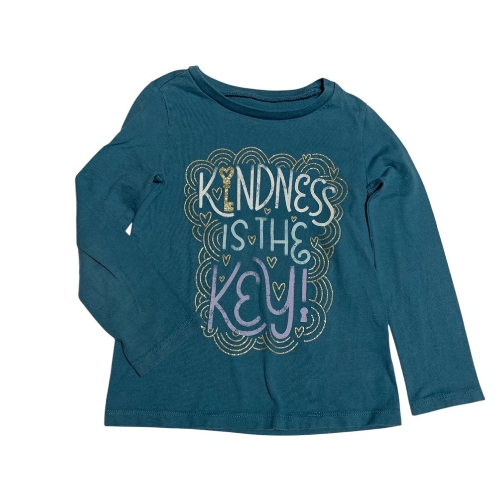 OshKosh B'gosh Teal Long Sleeve Tee‎